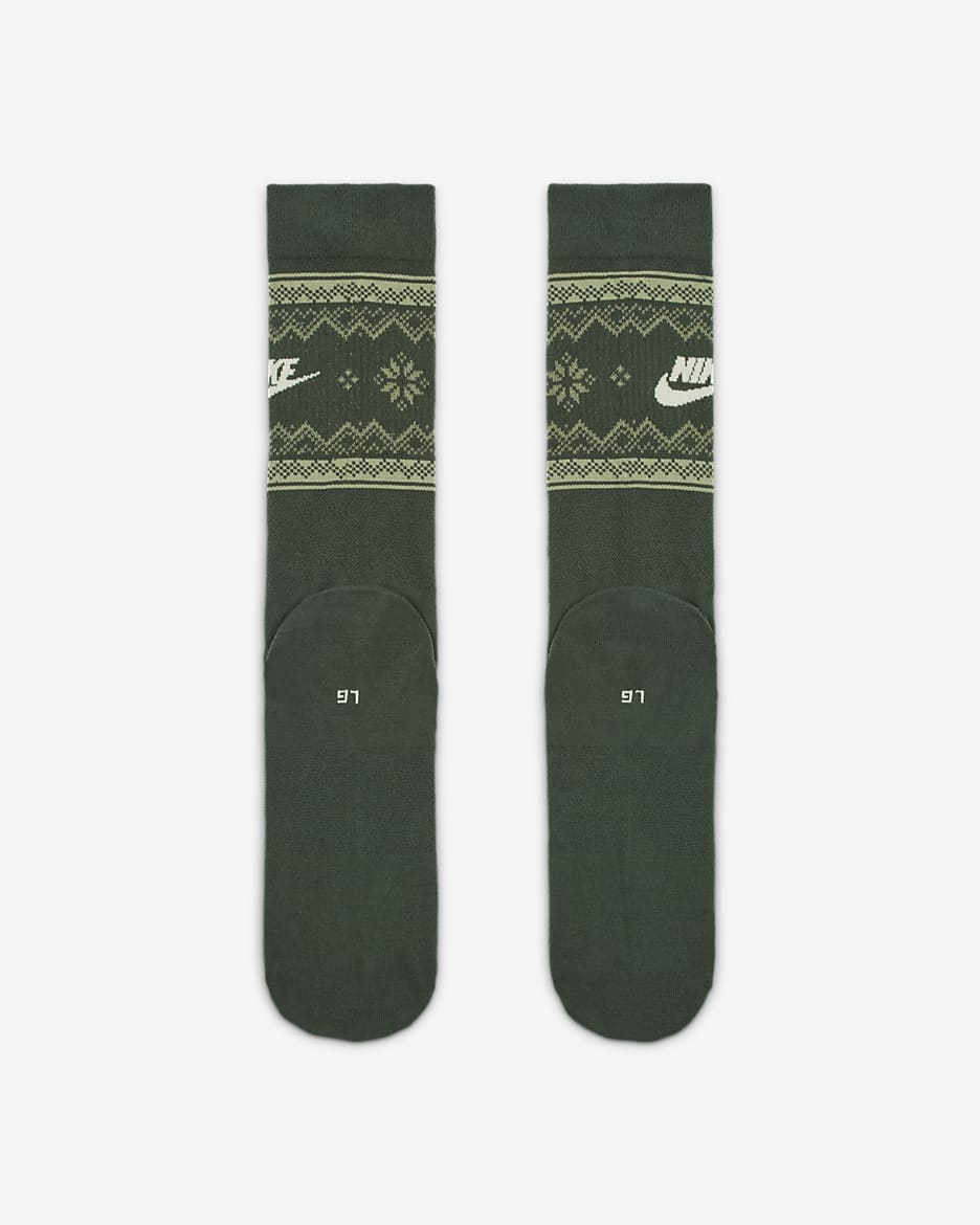 Nike Everyday Essentials Fair Isle Crew Socks 1 Pair Nike CA